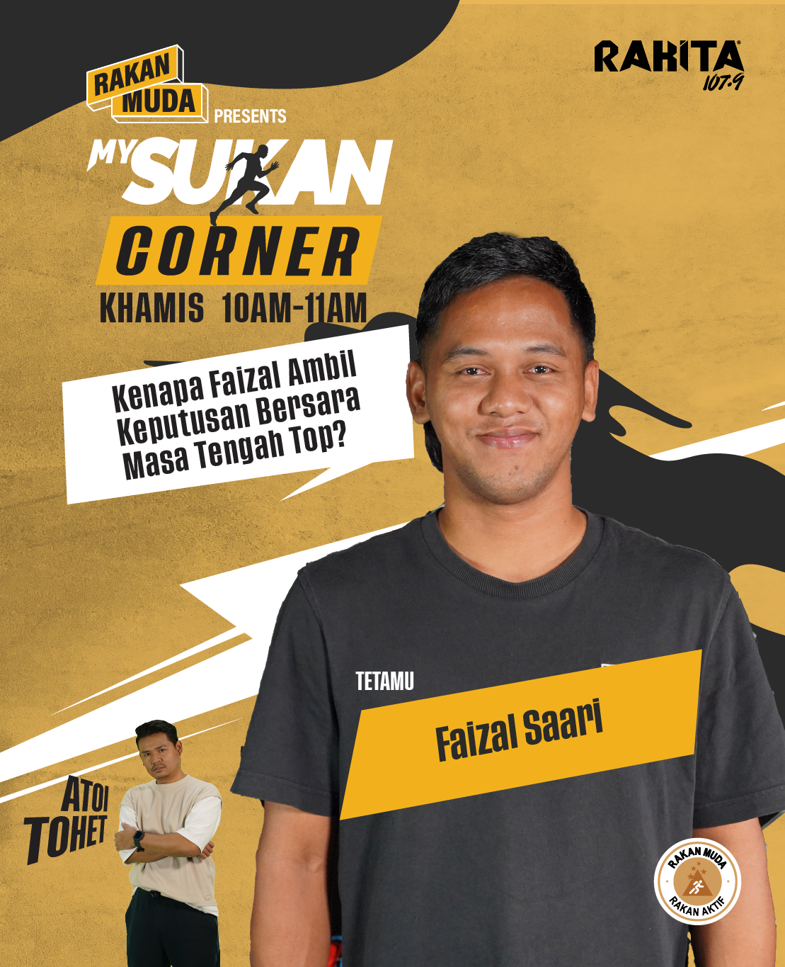 Kenapa Faizal Saari Bersara Dari Hoki Masa Tengah Top? | MySukan Corner Ep. 8 (2025) episode artwork