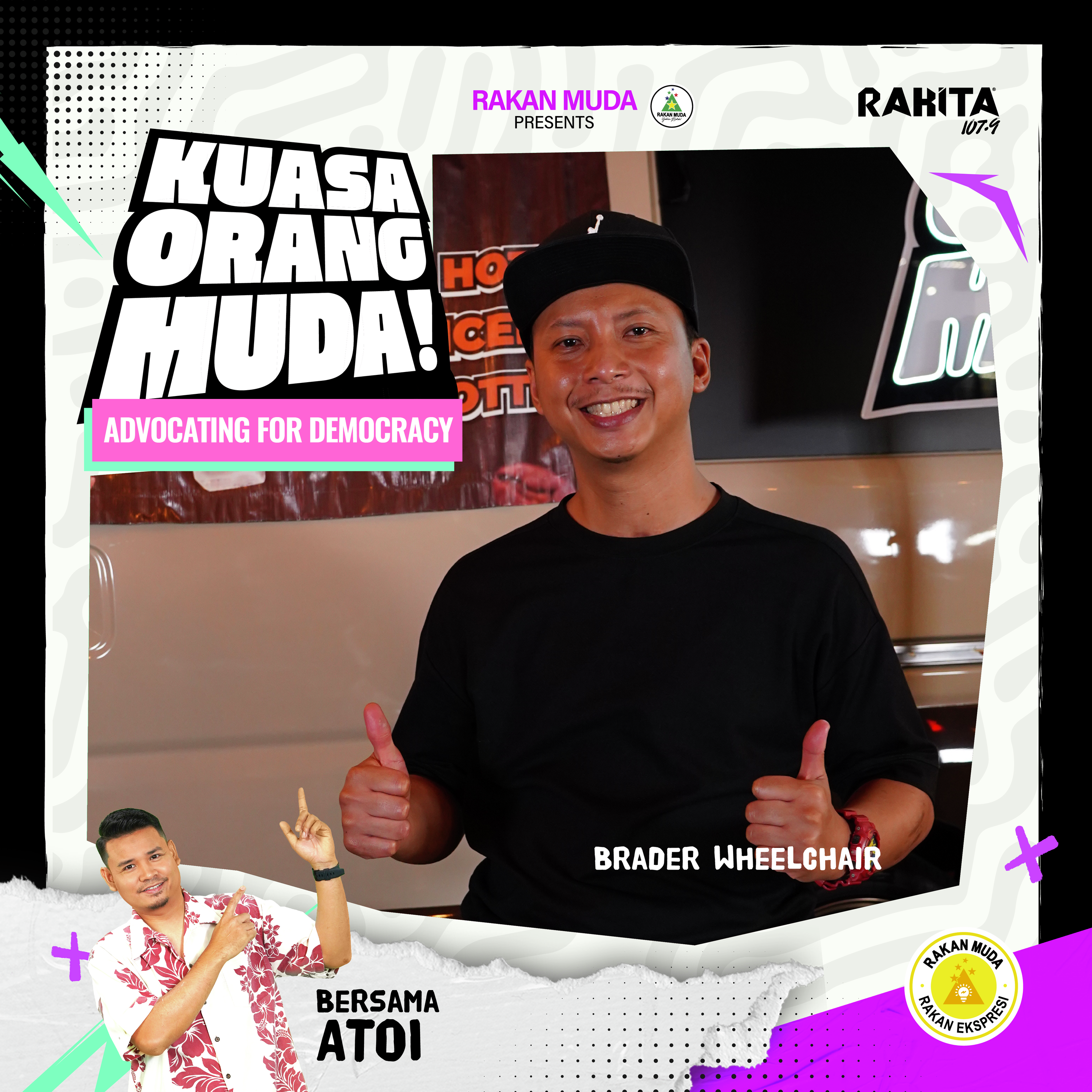 Langgar Batas: Kehidupan Di Sebalik Kerusi Roda Bersama Brader Wheelchair | Kuasa Orang Muda (Ep. 5) episode artwork