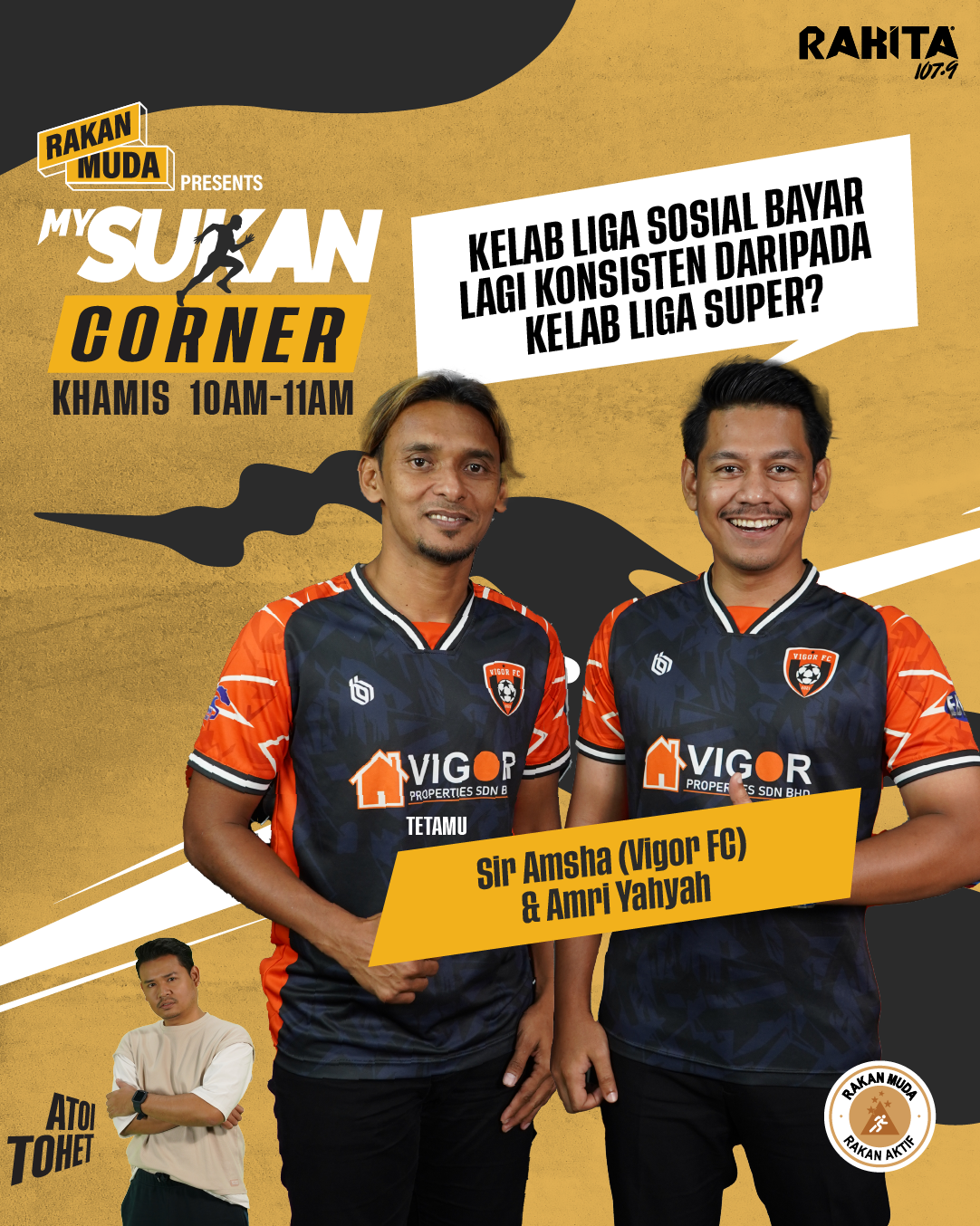 Uruskan Team Bola & Main Bola, Dua-Dua Kena Guna Otak | MySukan Corner Ep. 6 (2025) episode artwork