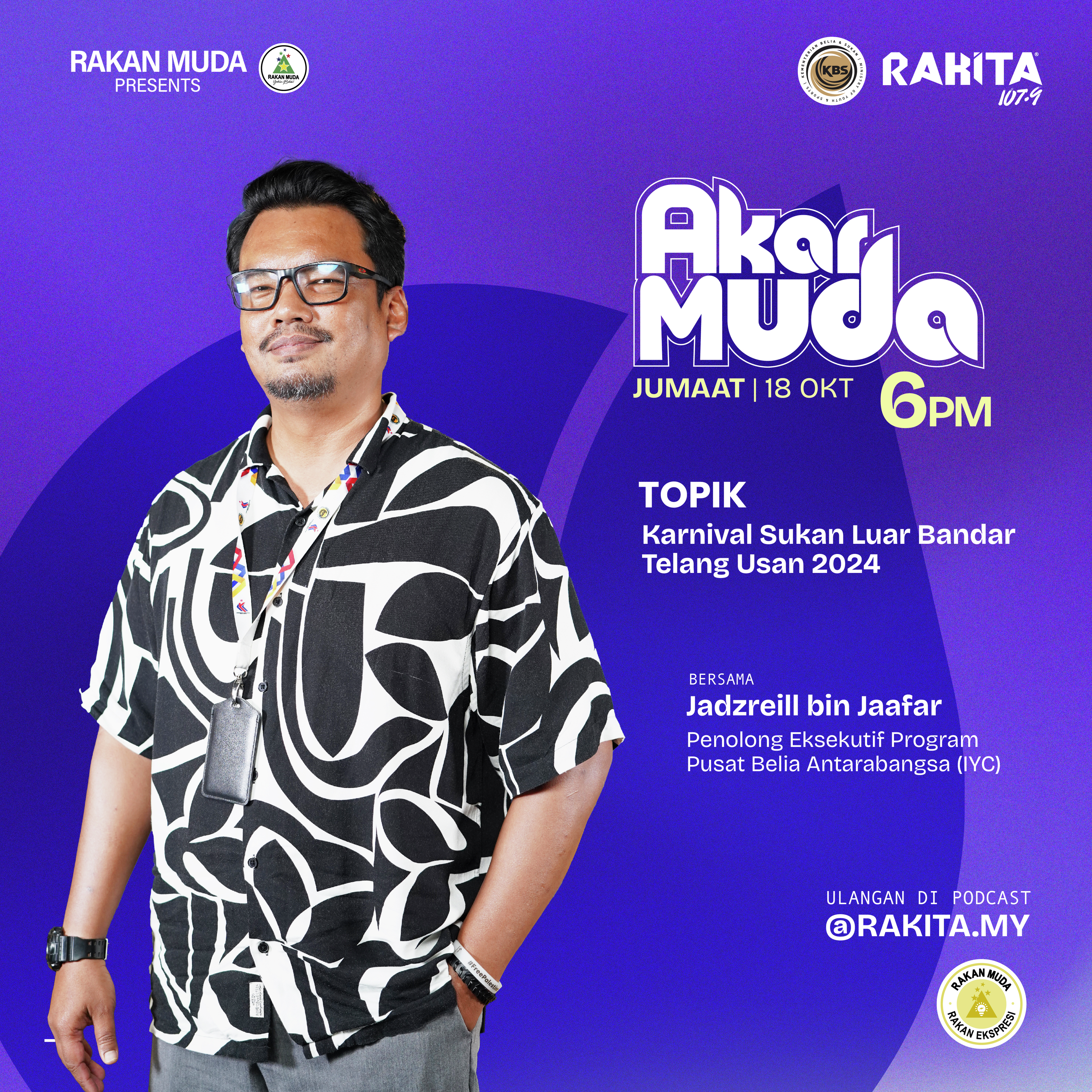 Karnival Sukan Luar Bandar @ Telang Usan Miri, Sarawak | Akar Muda episode artwork