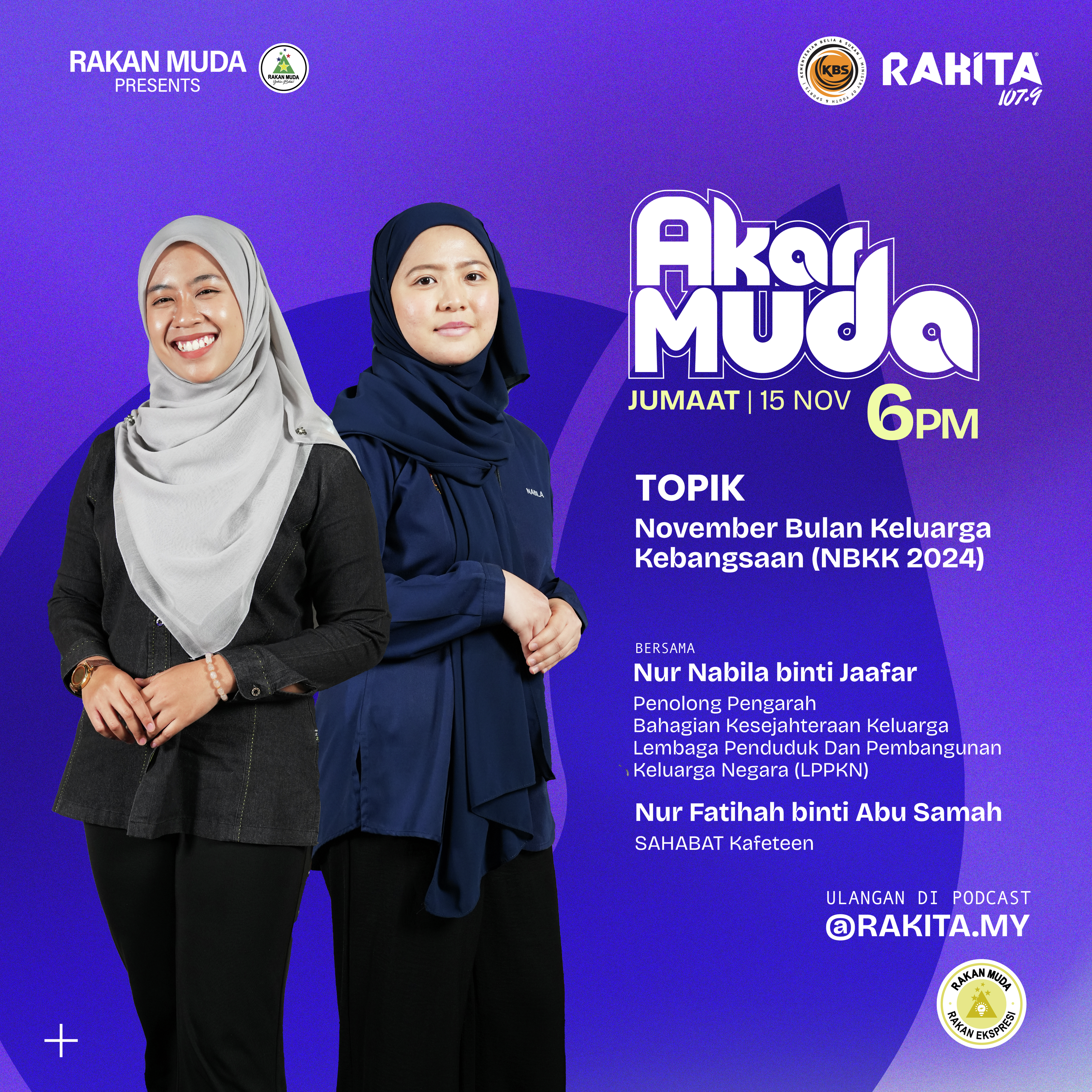 November Bulan Keluarga Kebangsaan (NBKK 2024) | Akar Muda episode artwork