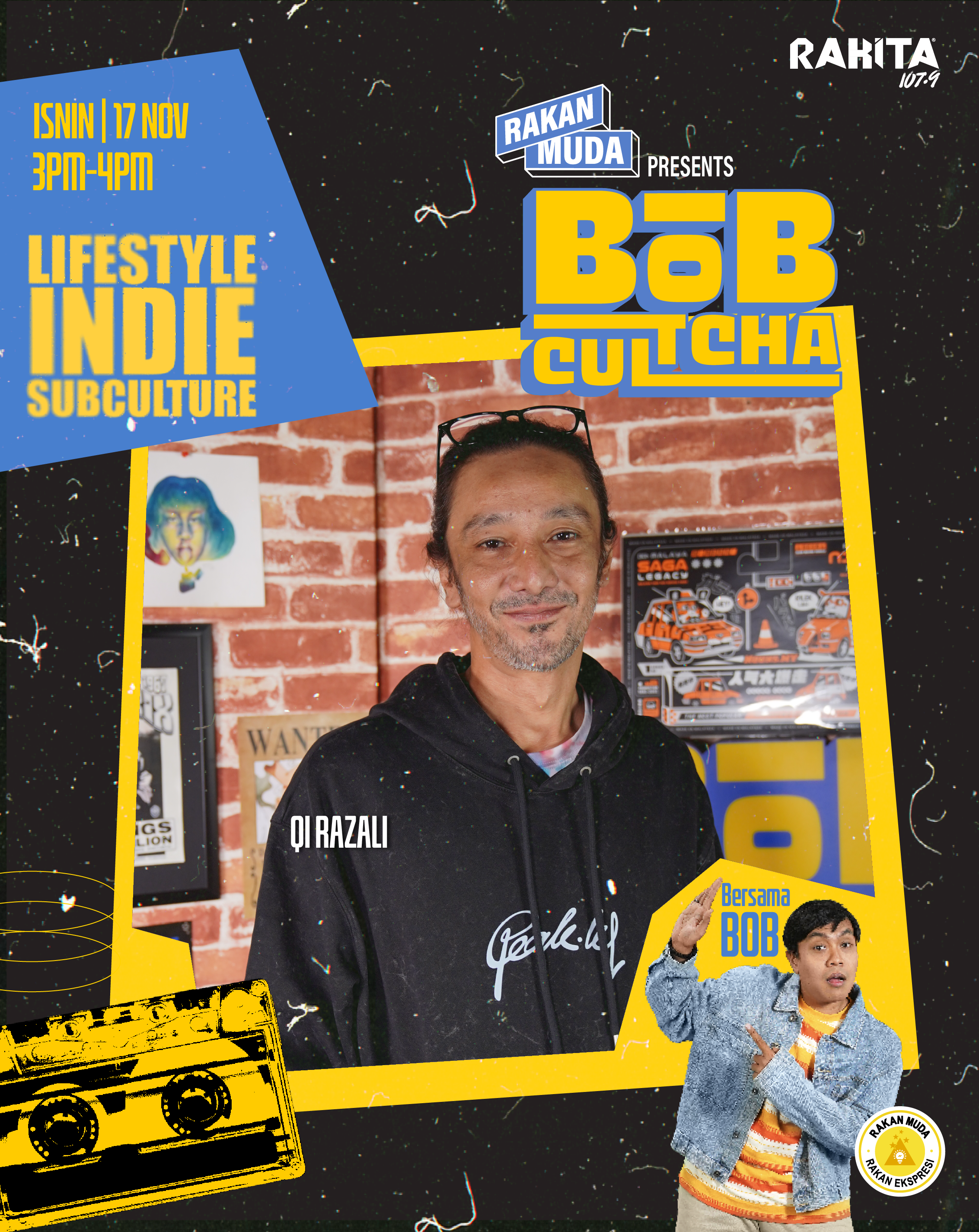 Emosi Qi Dalam Lakonan Babah Lepas Pemergian Ayah | Bob Cultcha Ep. 18 (2025) episode artwork