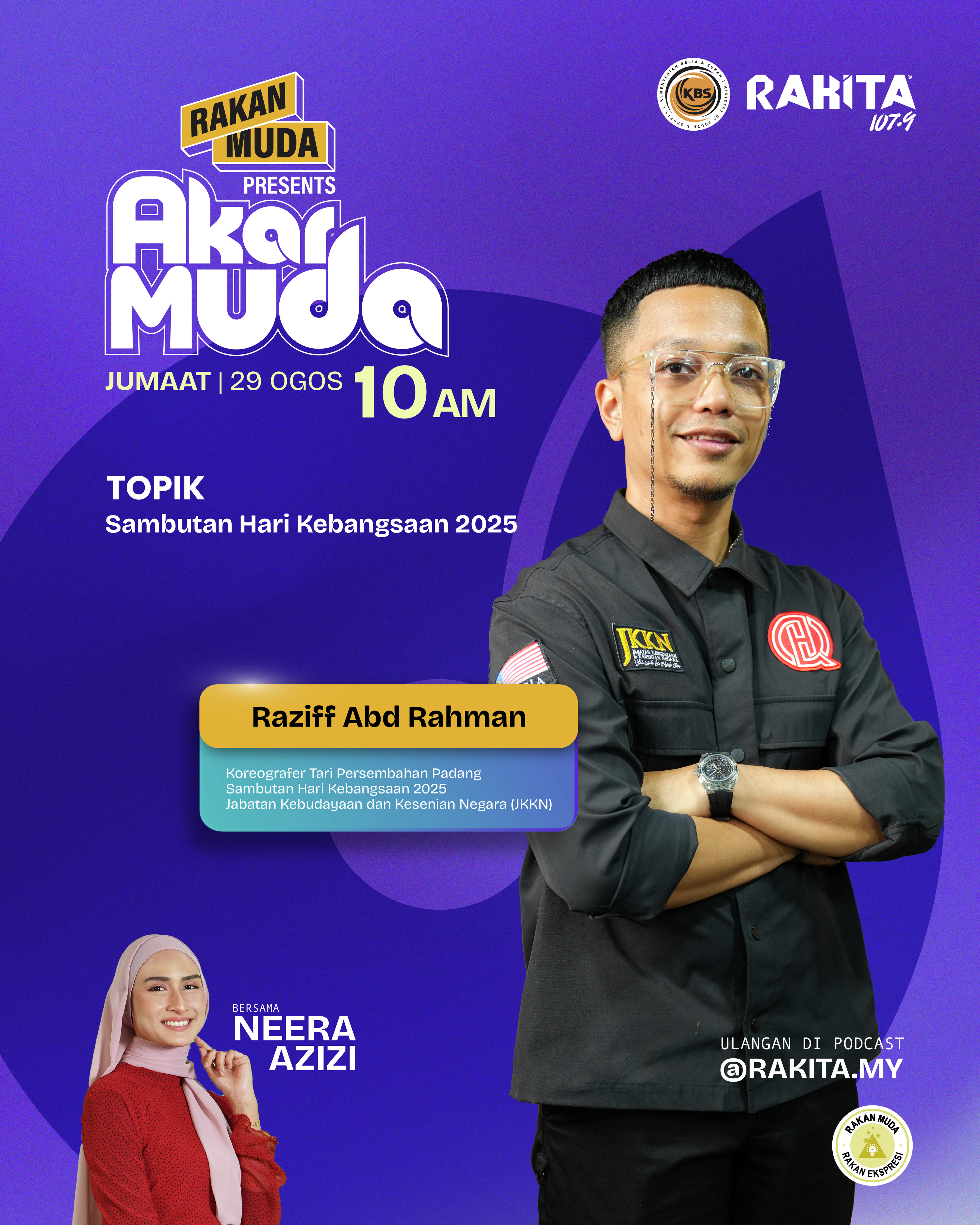 Sambutan Hari Kebangsaan 2025 Putrajaya (JKKN) | Akar Muda (2025) episode artwork