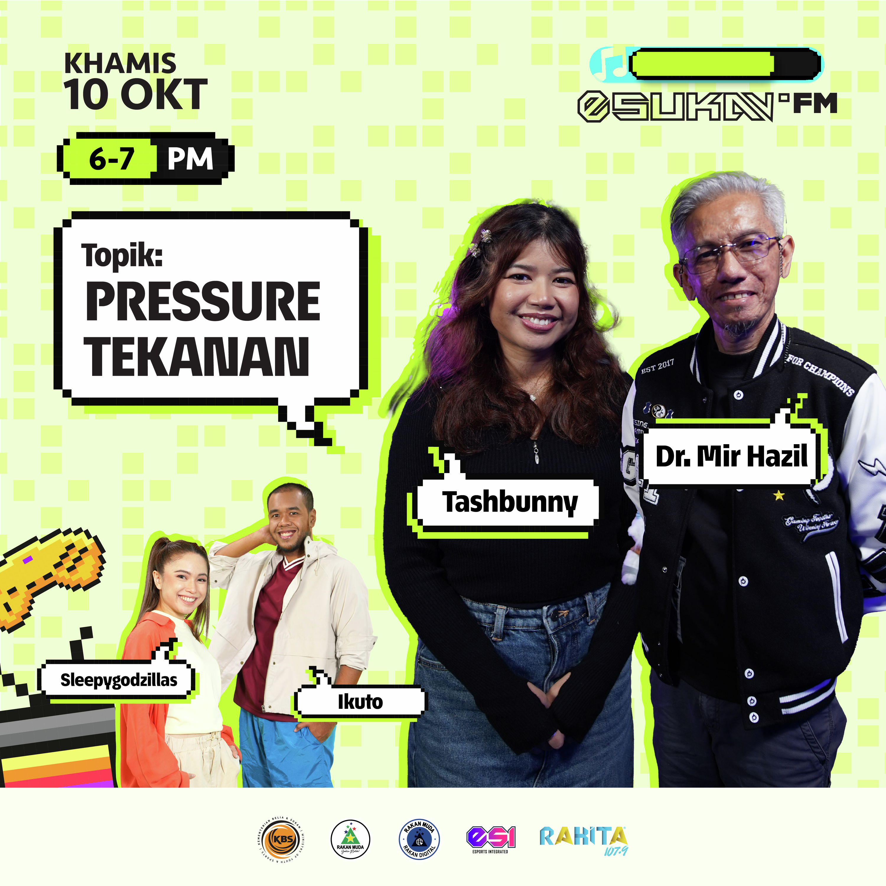 ESUKAN.FM S2 - EP4 TASH BUNNY & DR MIR episode artwork