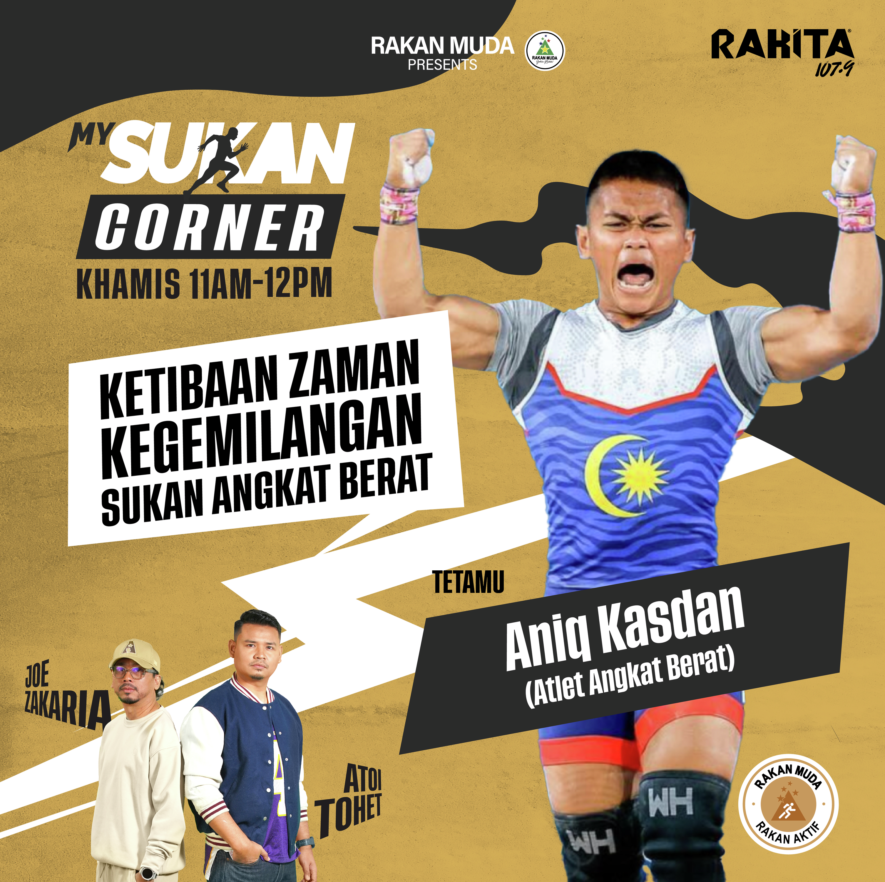 Ketibaan Zaman Kegemilangan Sukan Angkat Berat | MySukan Corner (Ep. 7 Season 2) episode artwork