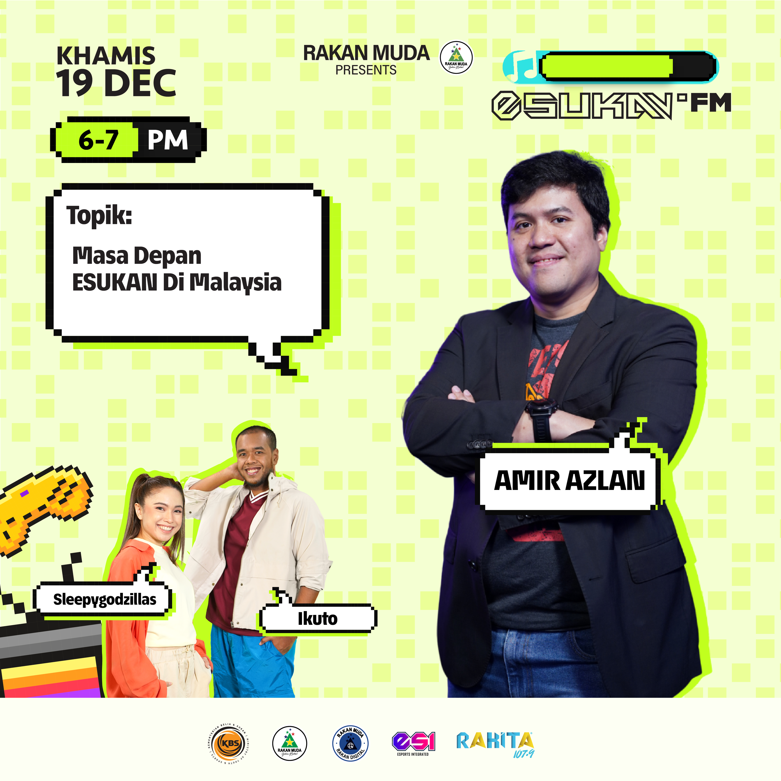 ESUKAN.FM S2 - EP13 Amir Azlan episode artwork
