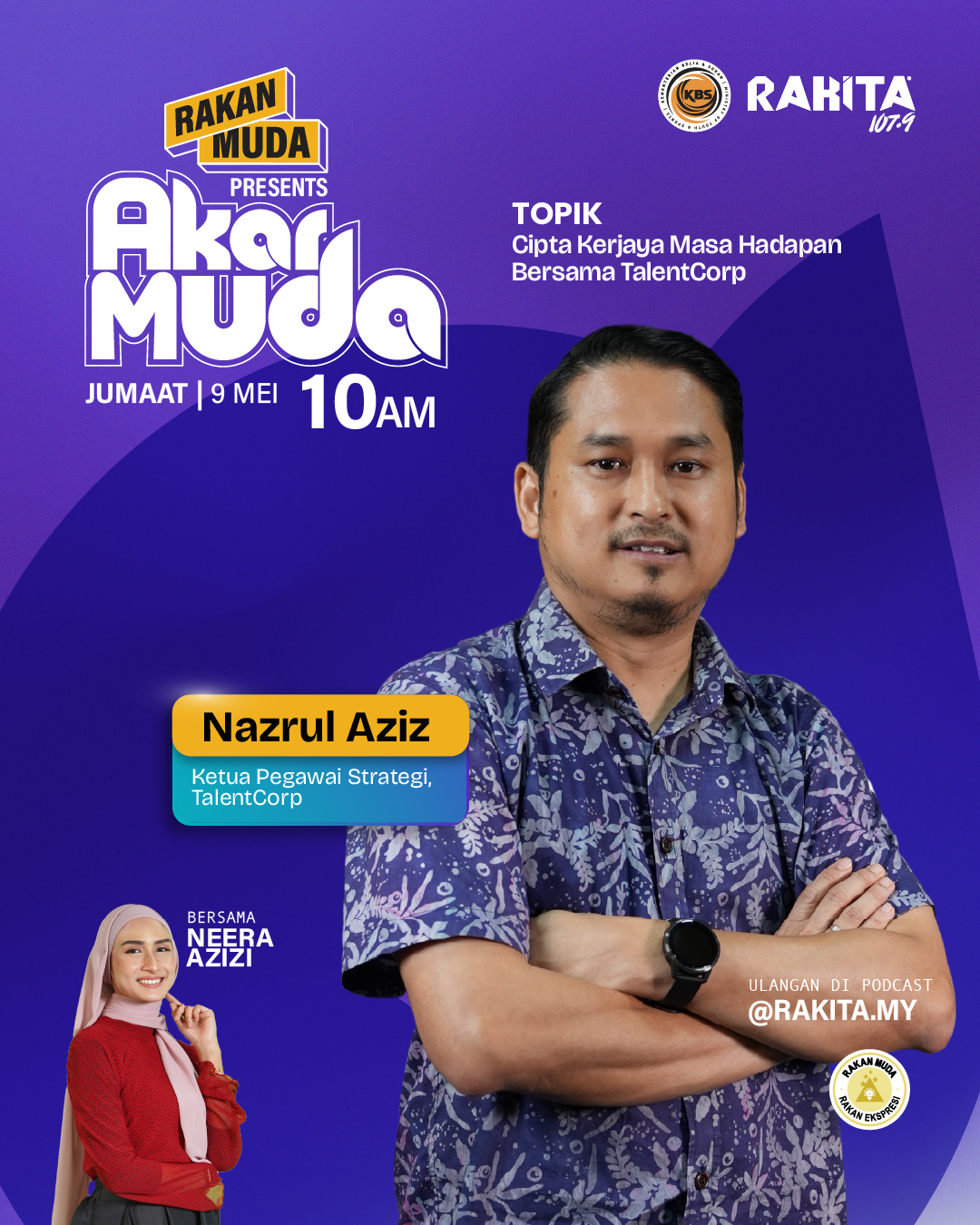 Cipta Kerjaya Masa Hadapan Bersama TalentCorp | Akar Muda (2025) episode artwork
