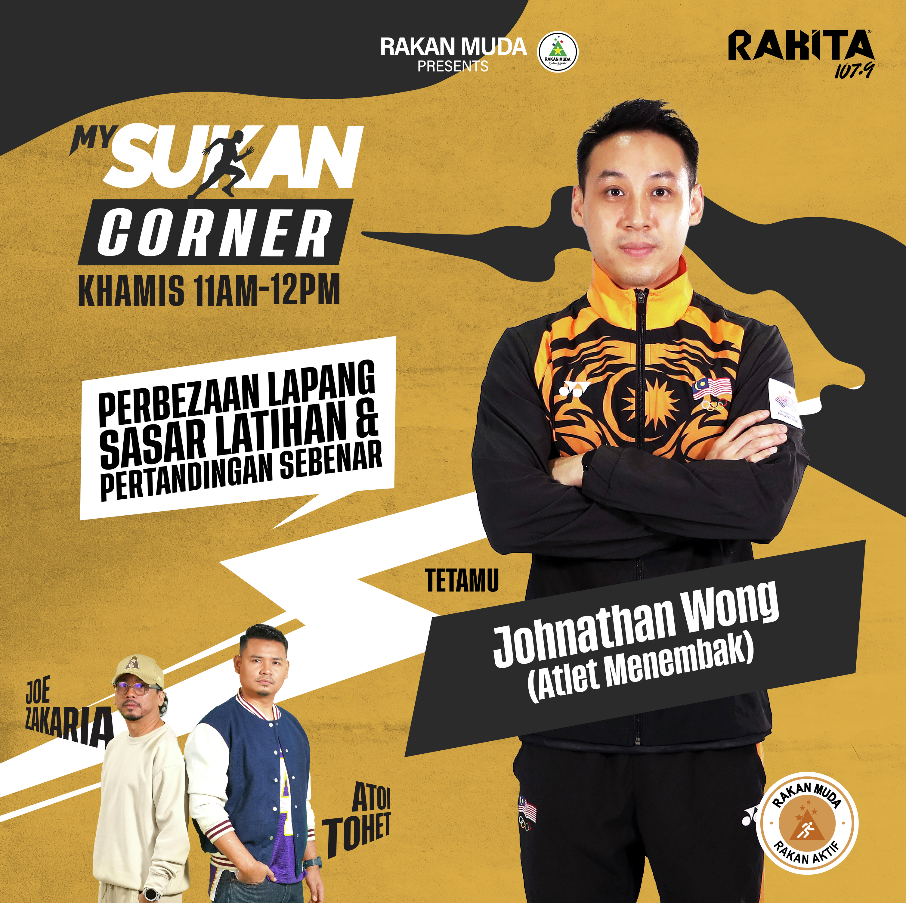 "Sabotaj Pihak Lawan Sebelum Kita Disabotaj?" - Johnathan Wong | MySukan Corner (Ep. 1 Season 2) episode artwork