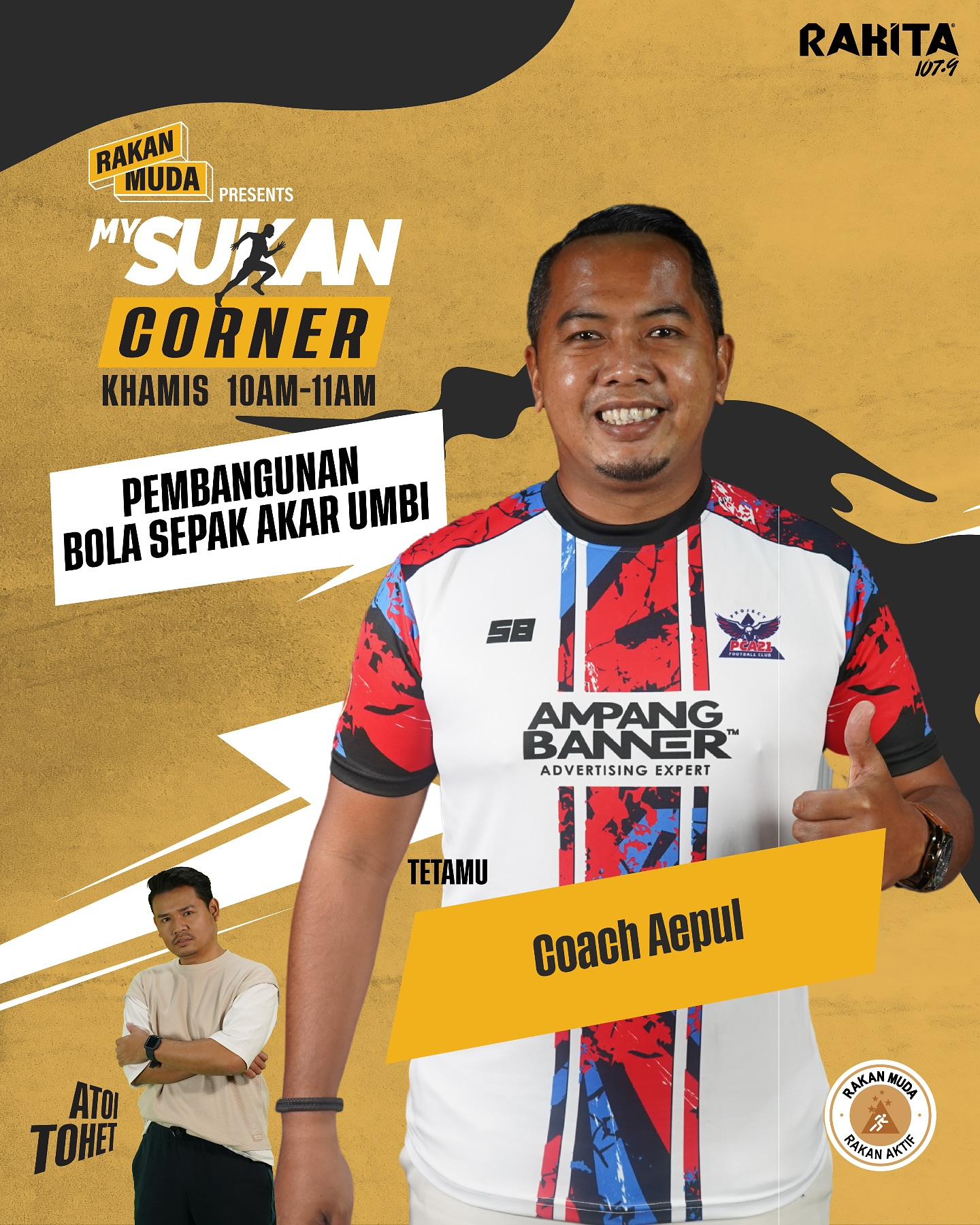 "Team Biasa Kejar Kemenangan, Grassroot Kejar Pembangunan" | MySukan Corner Ep. 3 (2025) episode artwork
