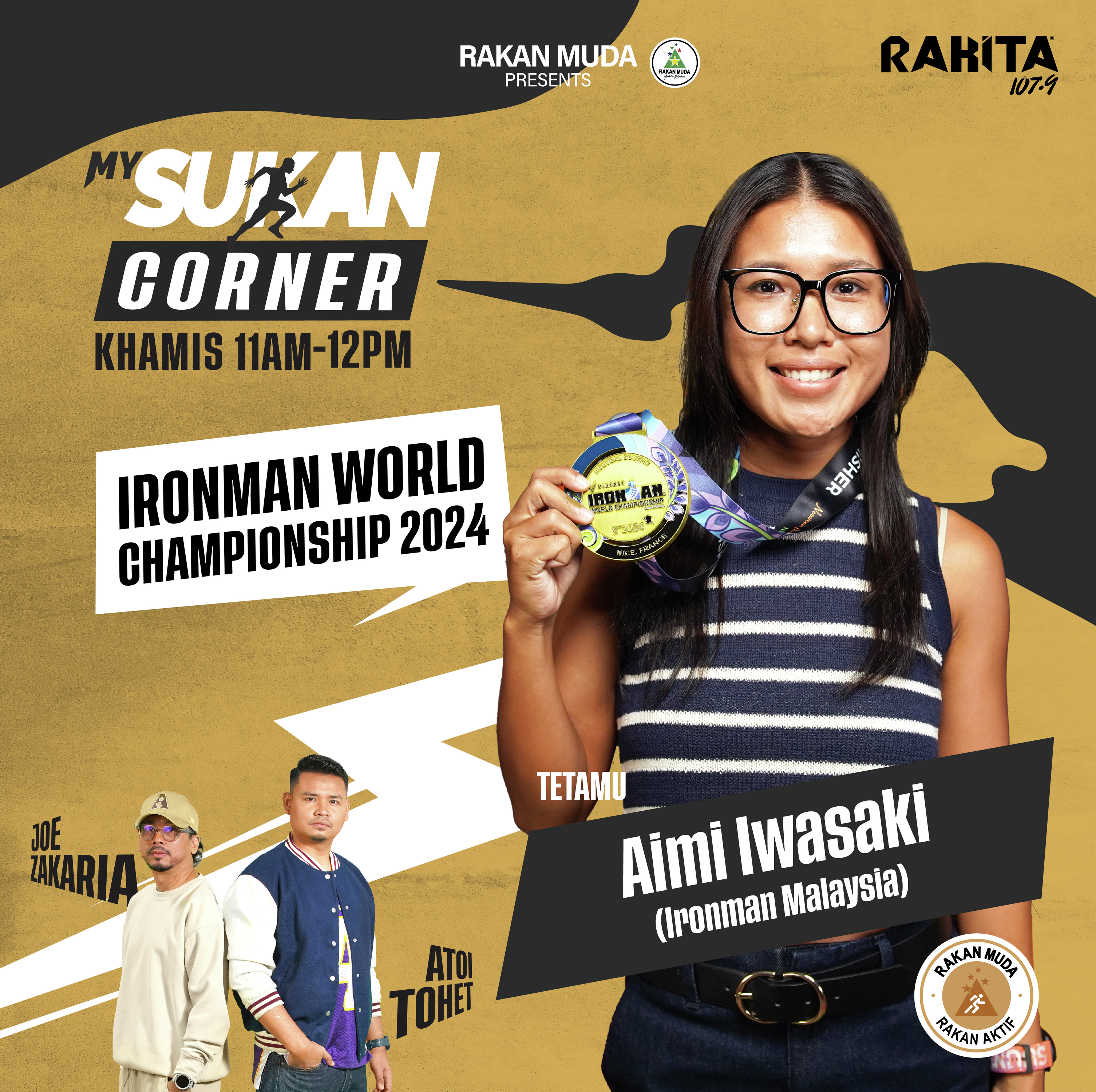 Aimi Iwasaki -- Ironman World Championship 2024 | MySukan Corner (Ep. 8 Season 2) episode artwork