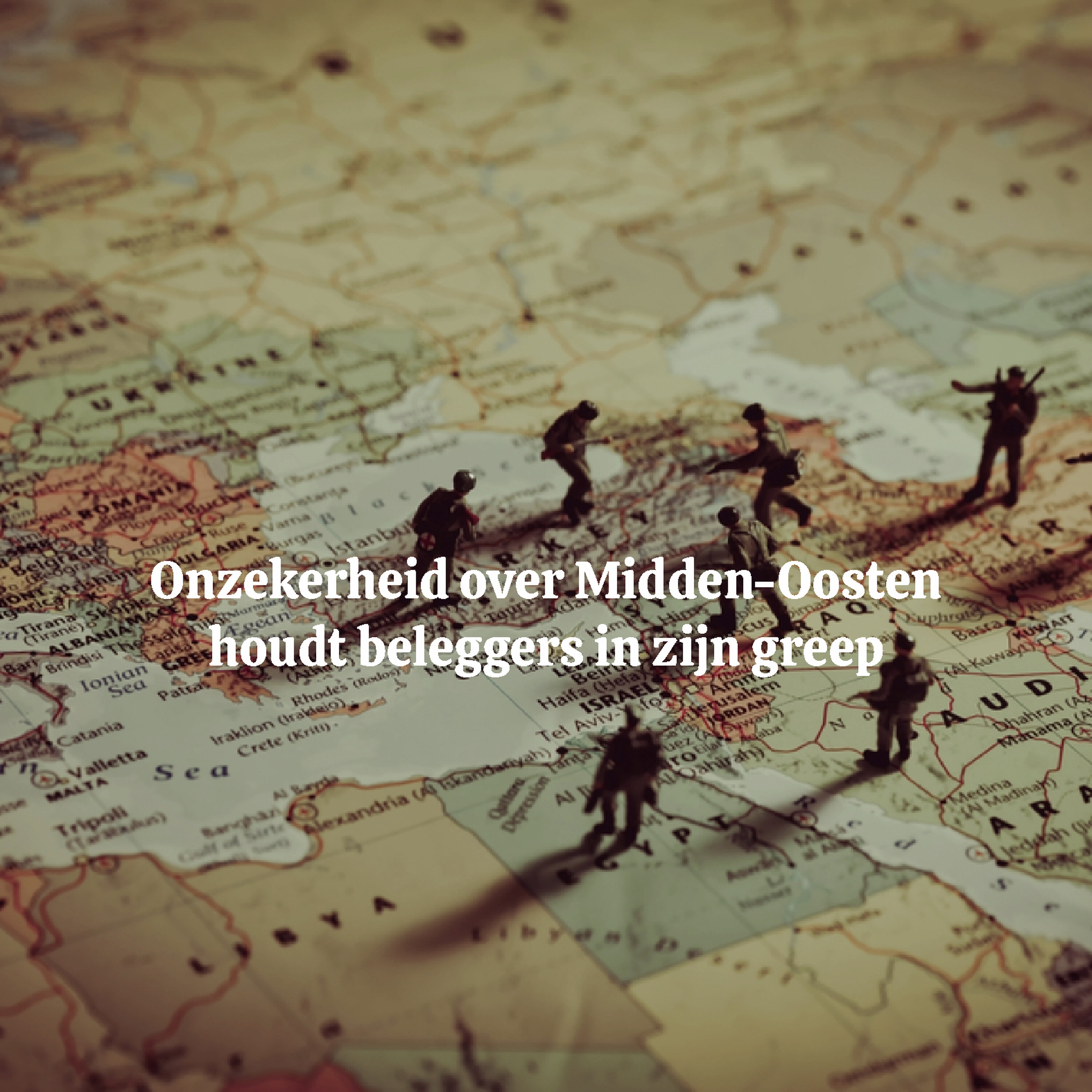 Onzekerheid over Midden-Oosten houdt beleggers in zijn greep Onzekerheid over Midden-Oosten houdt beleggers in zijn greep