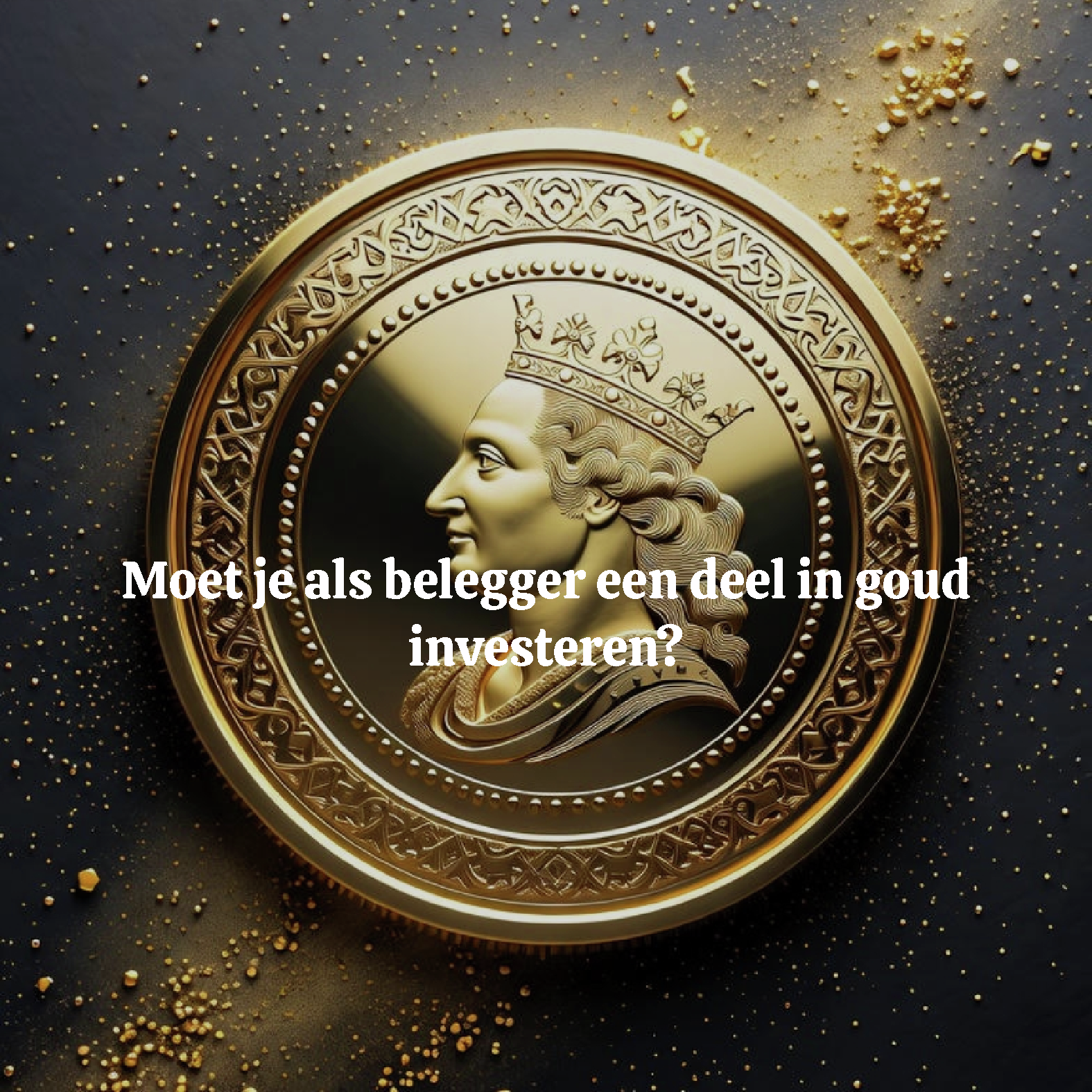 Moet je als belegger een deel in goud investeren?
