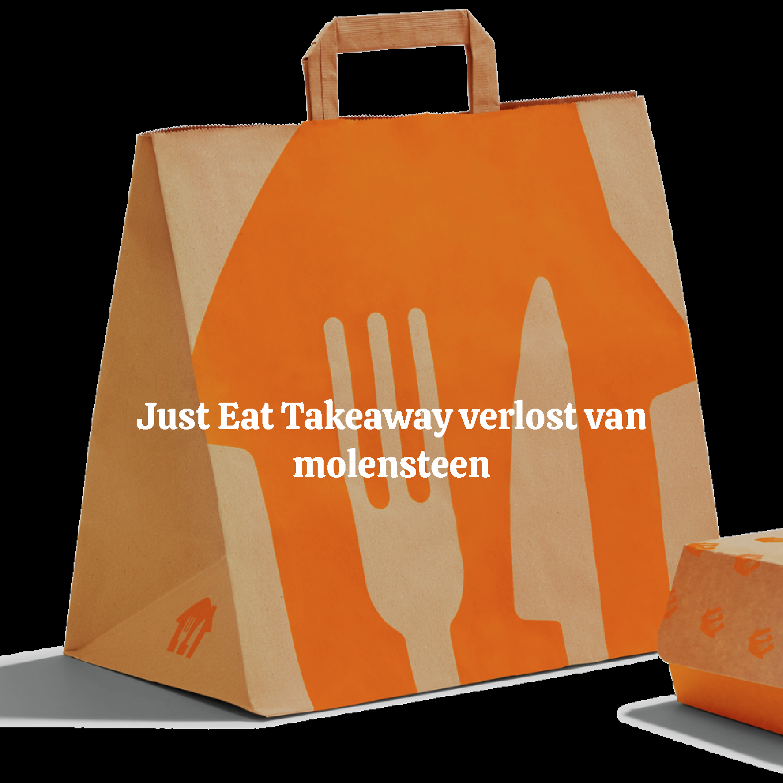 Just Eat Takeaway verlost van molensteen