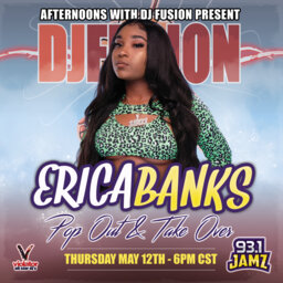 1 on 1 w/ Erica Banks #FusionAfternoons