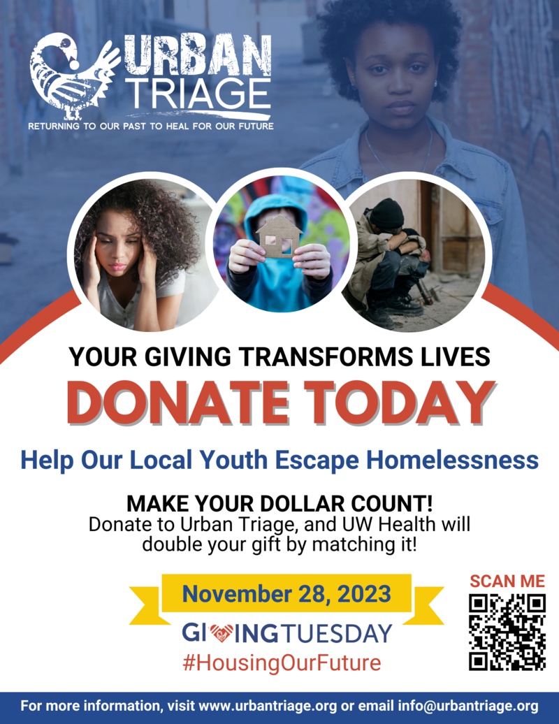 Urban Triage Giving Tuesday