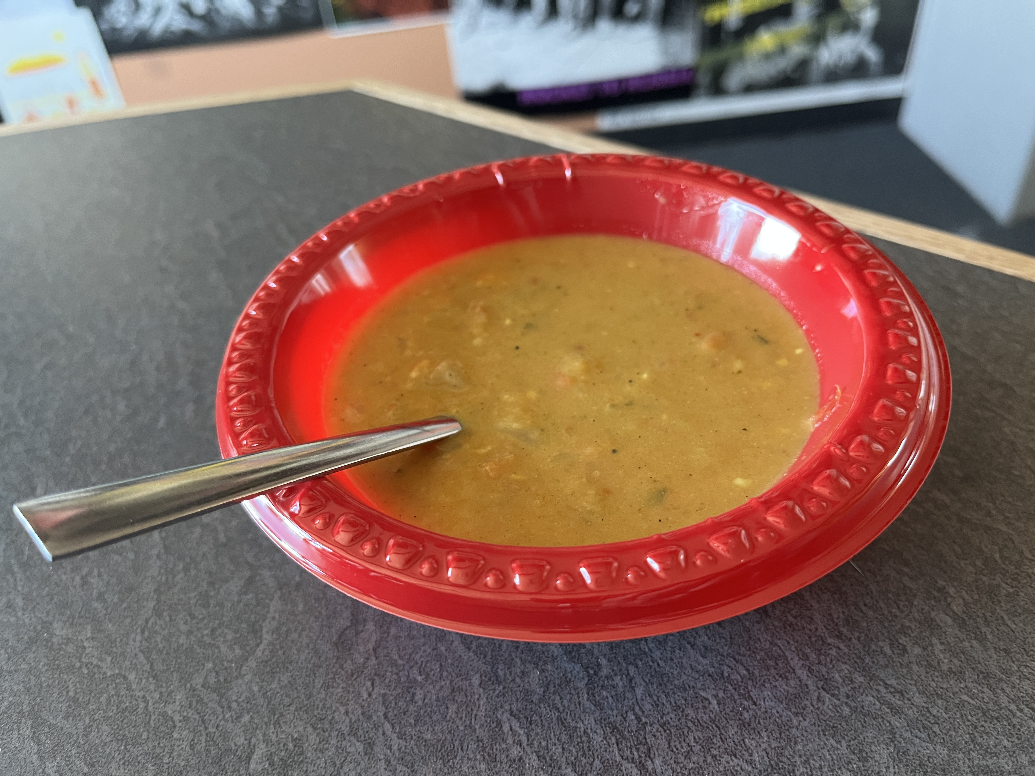 One Love! Coconut Curry Squash Soup!