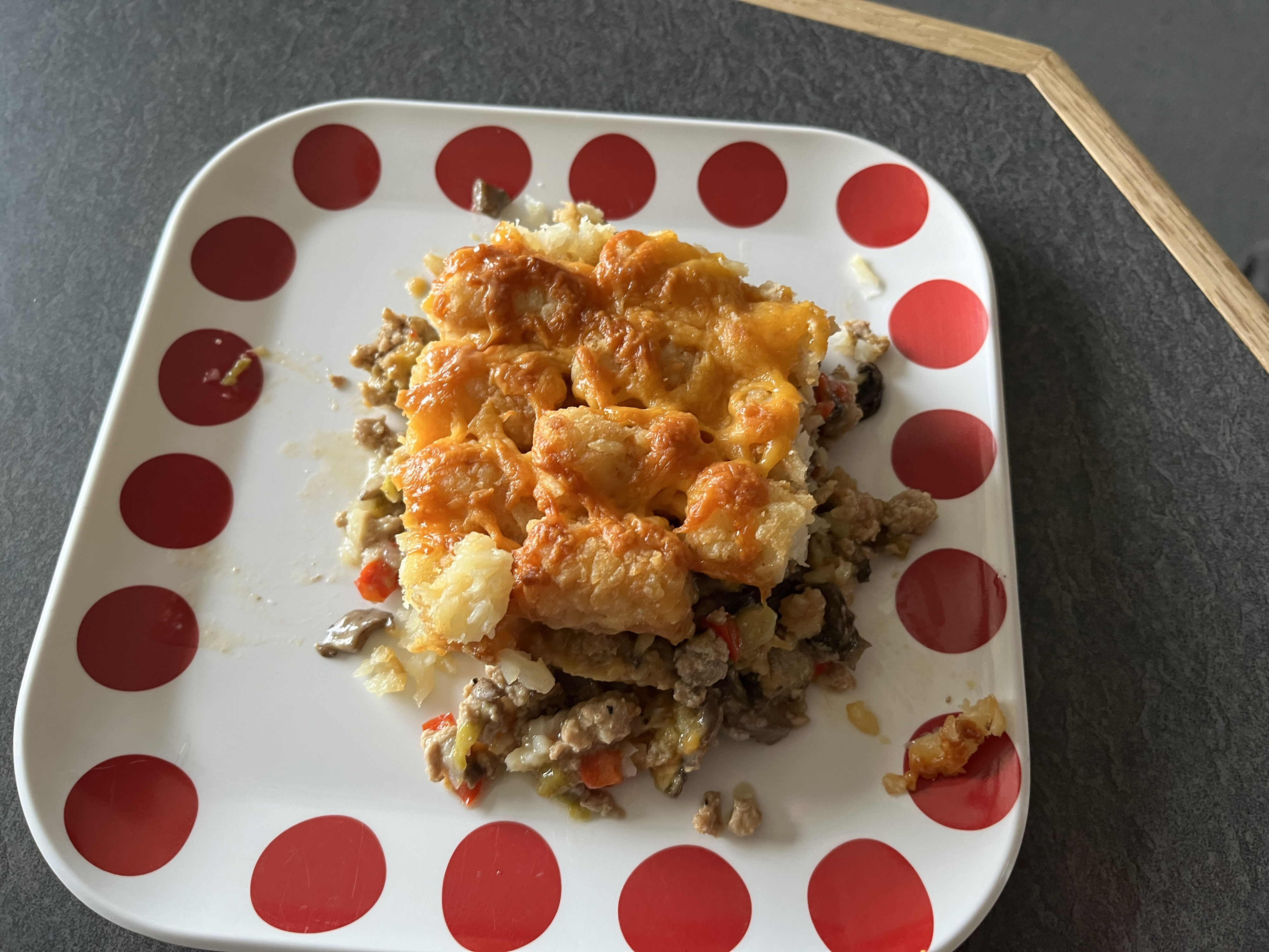 Happy Thanksgiving...Turkey Tater-Tot Casserole!