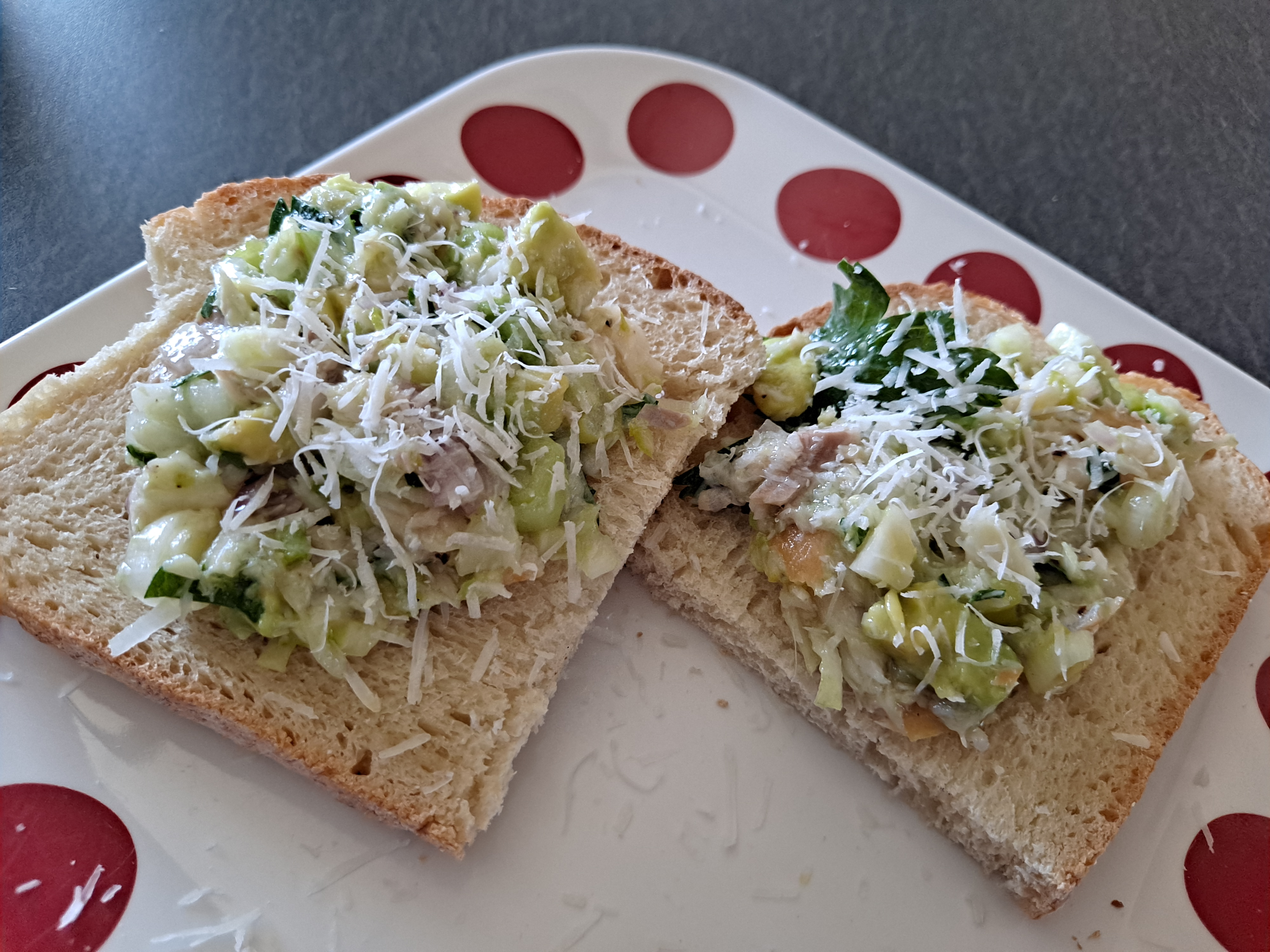 Smoked Trout + Avocado Salad