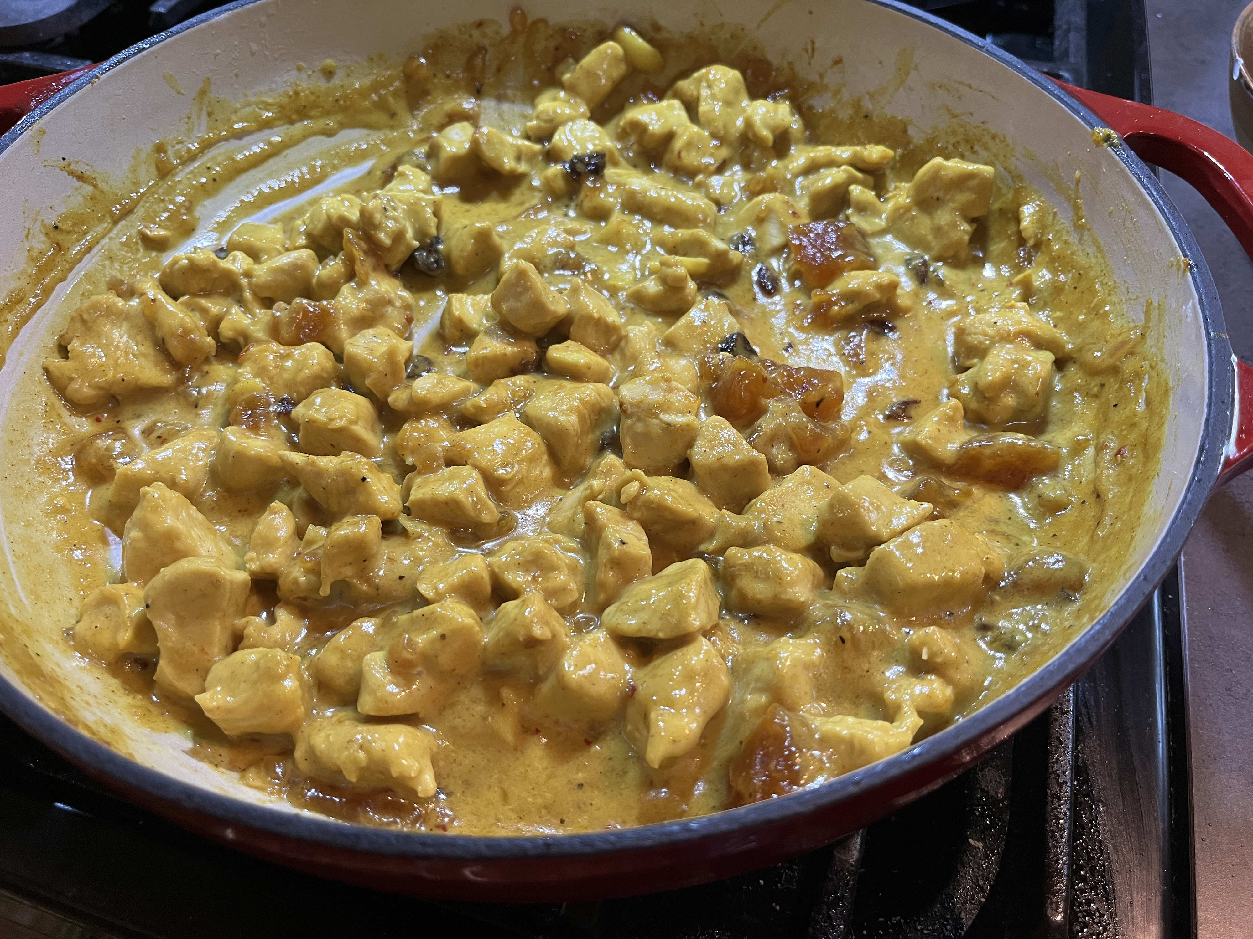 Mango Chutney Chicken Curry!