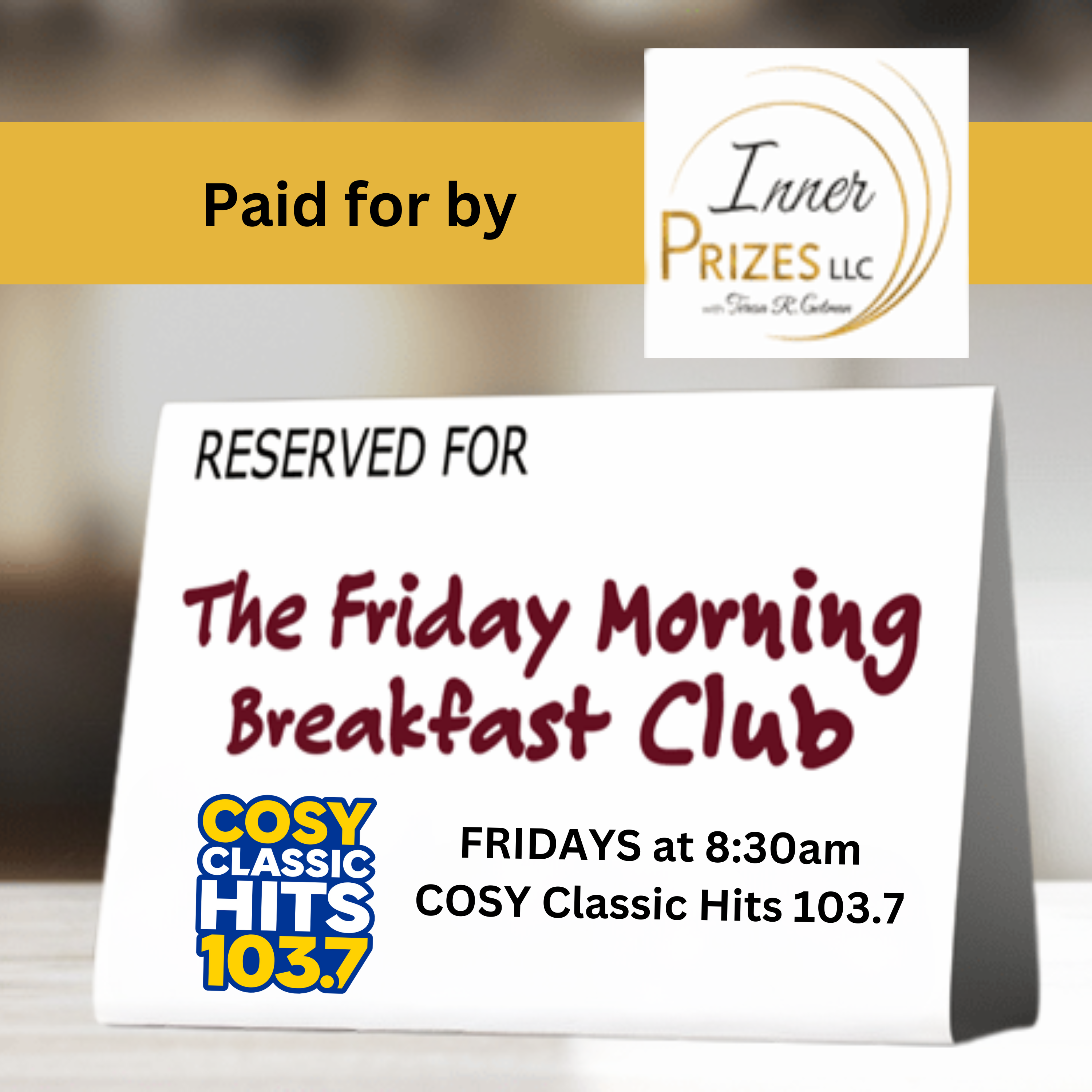 "The Friday Morning Breakfast Club episode artwork