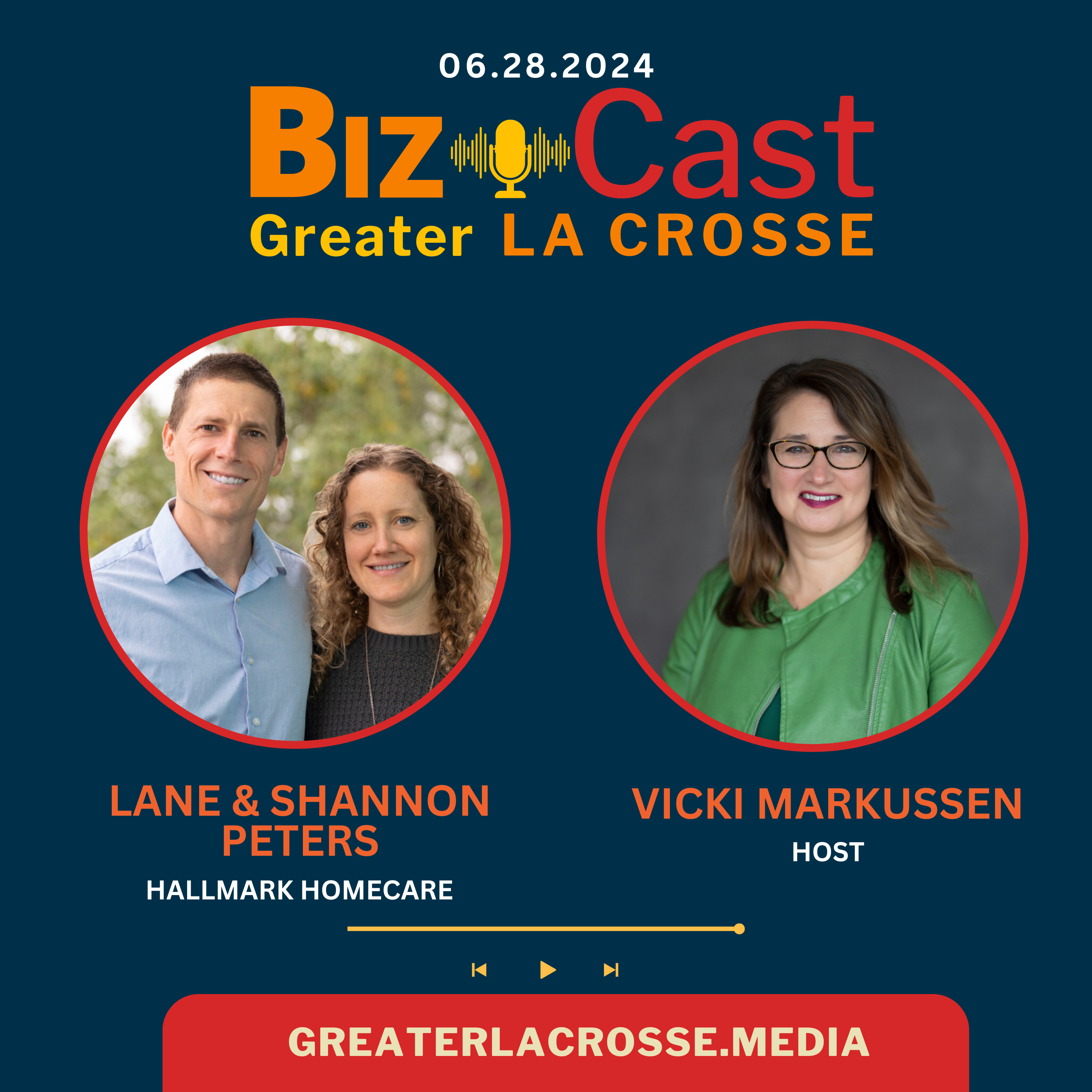 BizCast 66: Lane and Shannon Peters with Hallmark Homecare