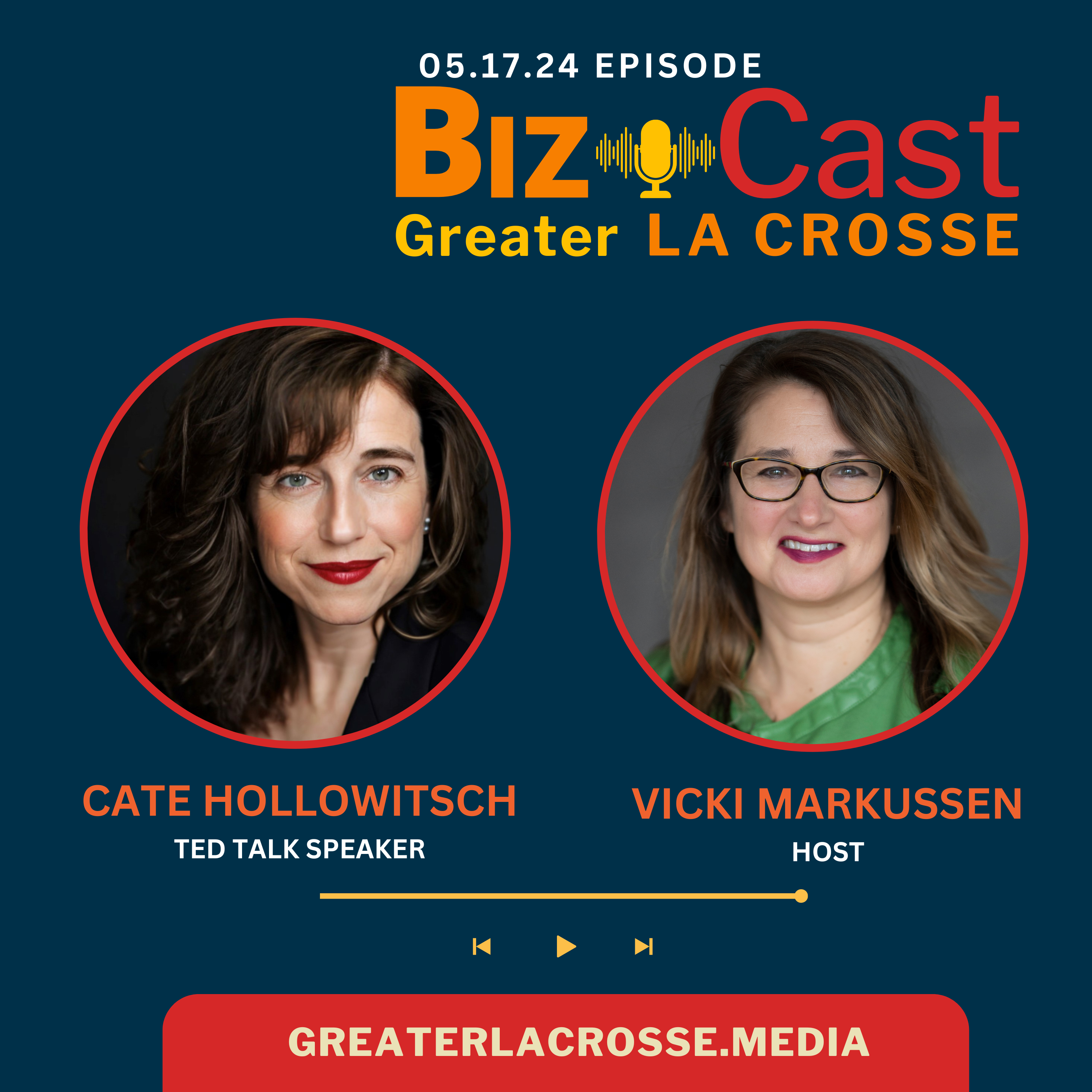 BizCast 60 Ted Talker Cate Hollowitsch
