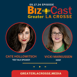 BizCast 60 Ted Talker Cate Hollowitsch BizCast 60 Ted Talker Cate Hollowitsch