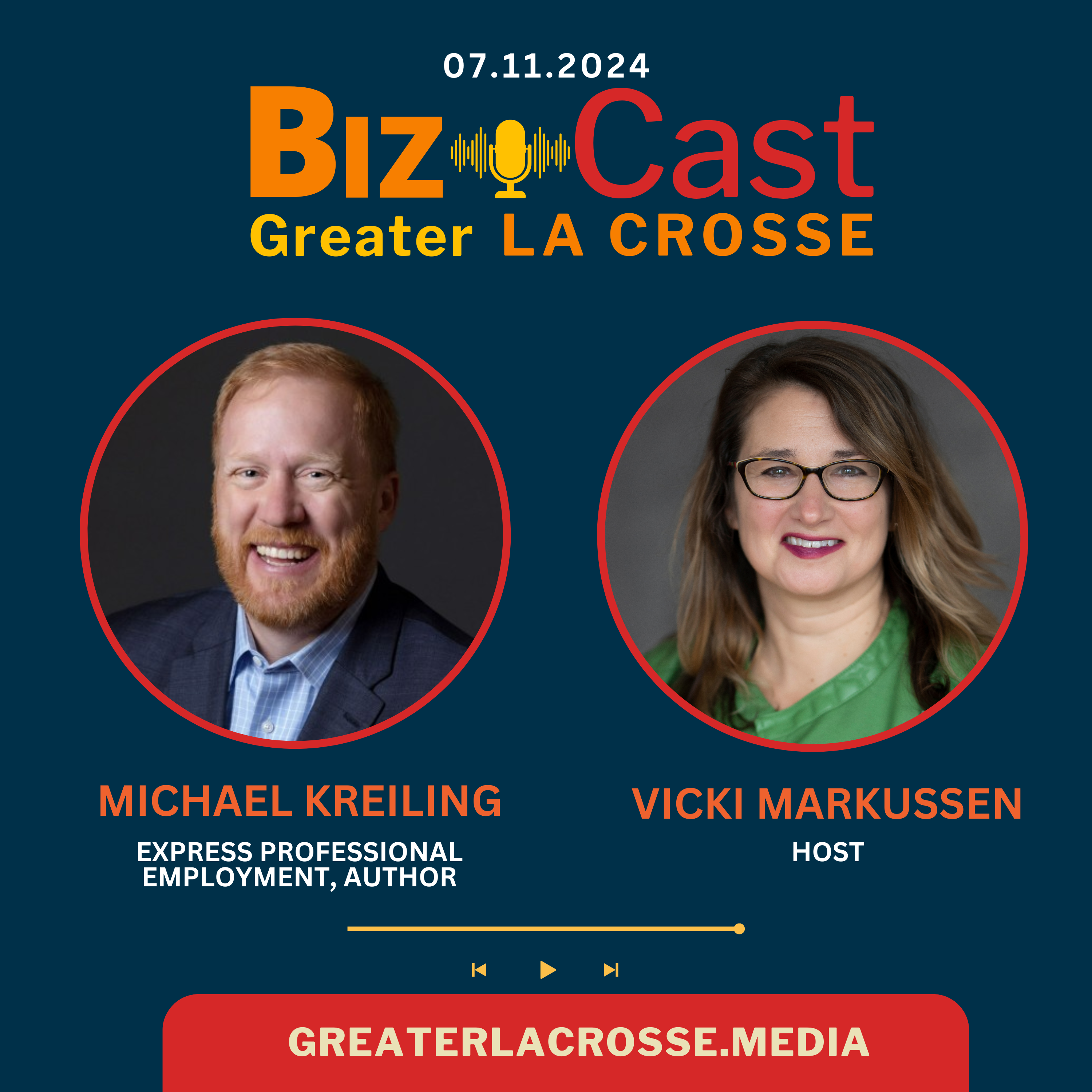 BizCast 67: Michael Kreiling – Workforce helper and author, blogger