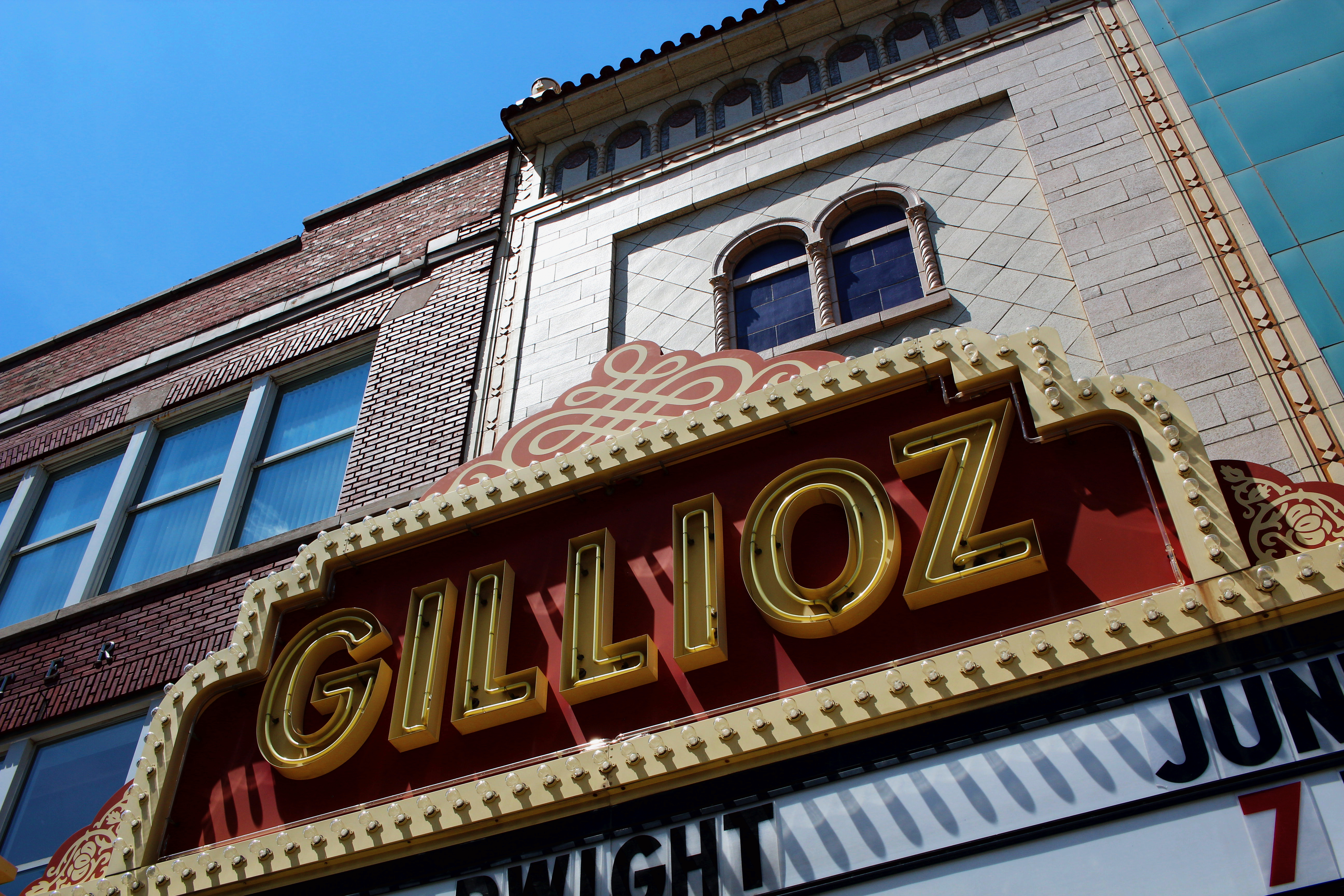 Water Damage at the Gillioz Theater.  Hear How to Donate!