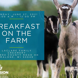 Eat A Dairy Breakfast With Dairy Goats