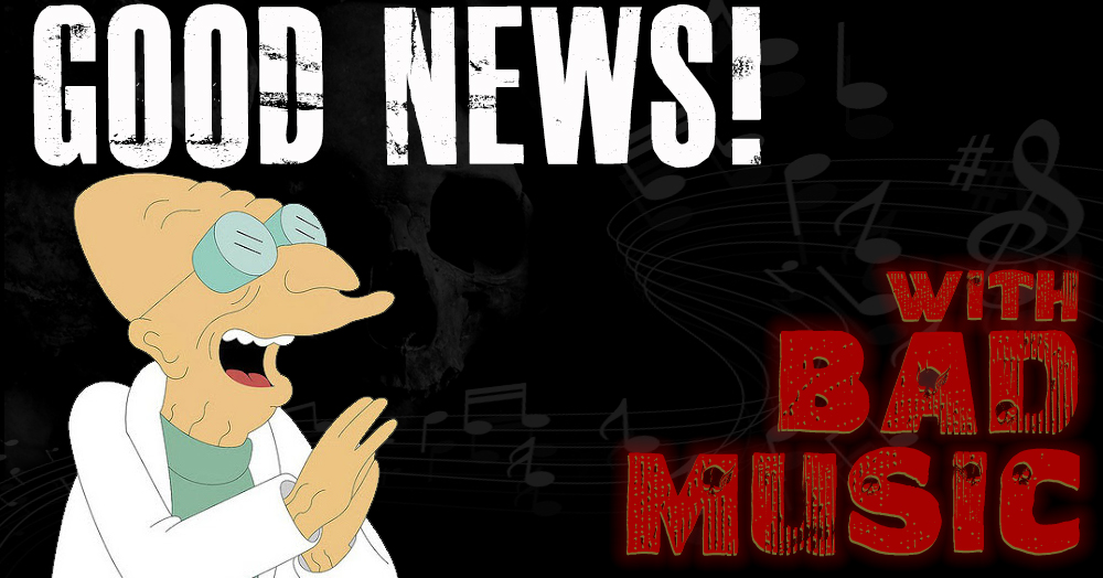 The one with "Good News with BAD Music" episode artwork
