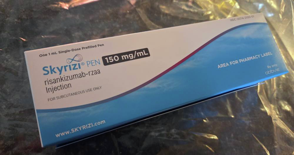 Brian talks about his Skyrizi injection.