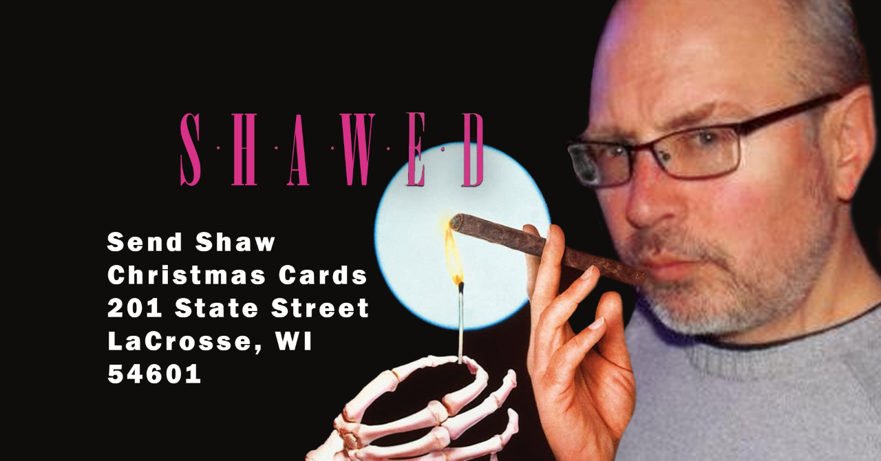 The one with Shaw's cards