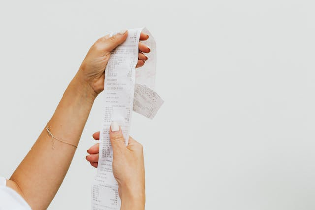 Paper receipts are bad for your health.