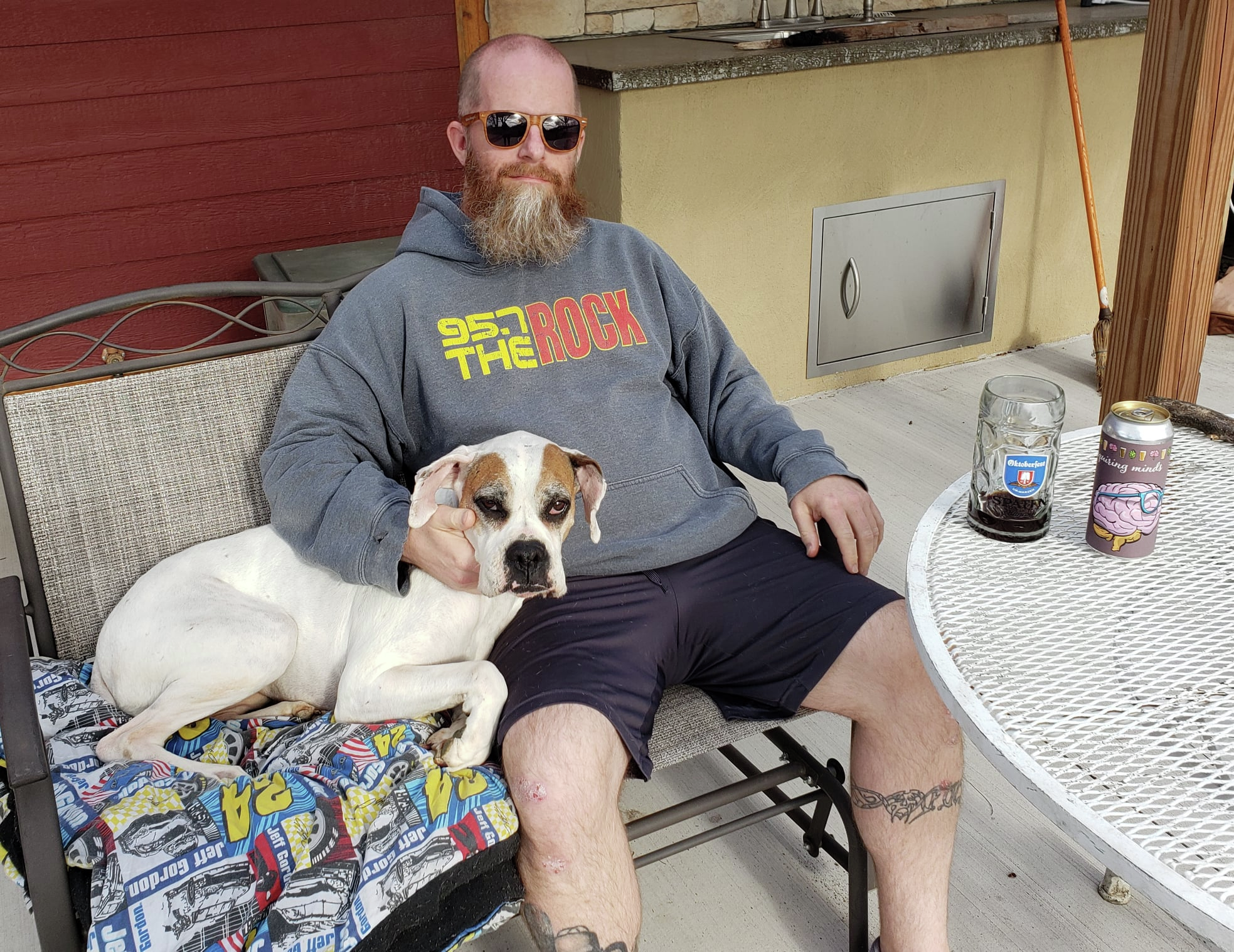 RIP to Brian's dog, Maggie.