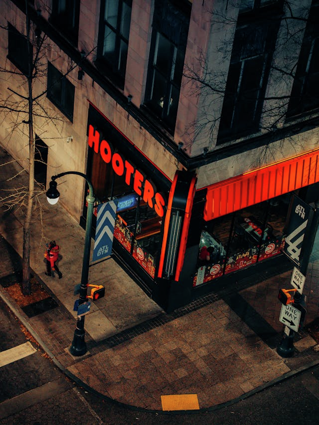 Brian is a weak man when it comes to sloppy drunk Hooters waitresses.