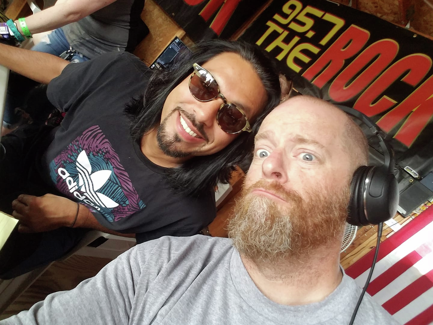 Leigh from Pop Evil on the show. The Eagles douche has been fired & banned!