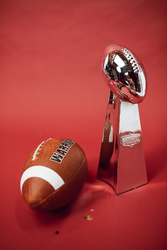 The one with all the Super Bowl stuff