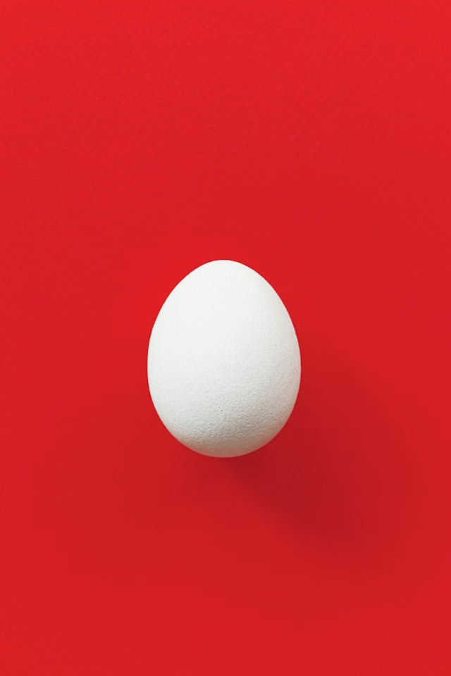 Jean reheats her boiled-eggs in the microwave.