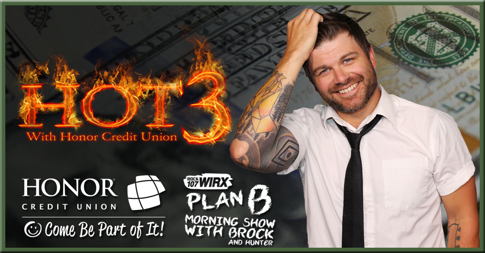 Hot 3 with Honor Credit Union!  Come be part of it! episode artwork