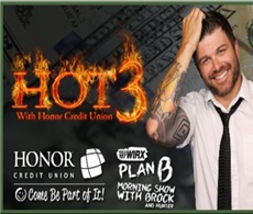 Hot 3 with Honor Credit Union!  Come be part of it! episode artwork