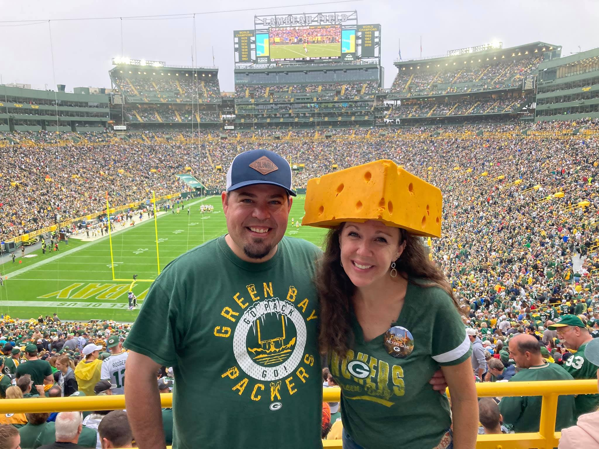 Steph's First Packers Game Recap