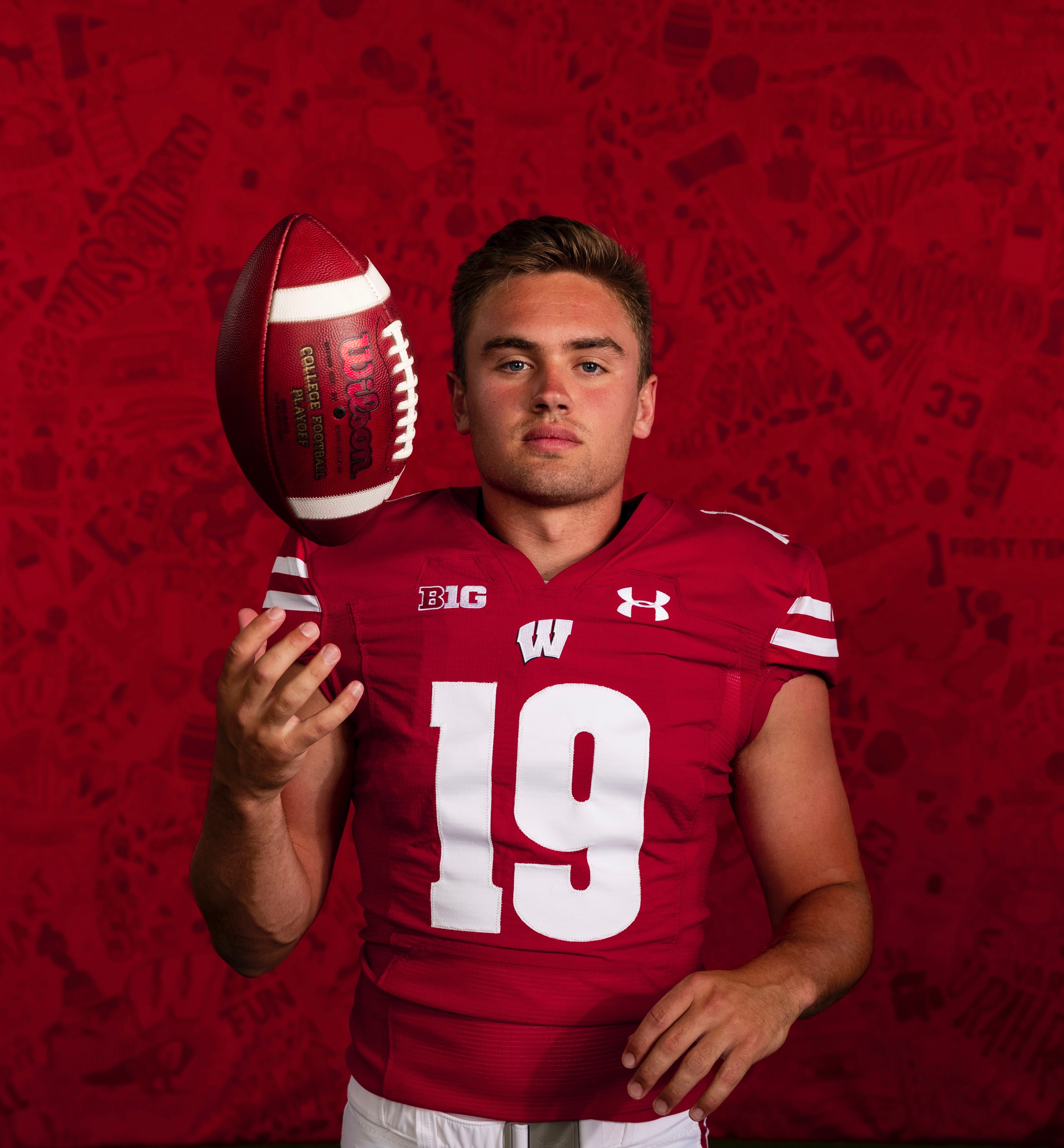 UW Badgers Homecoming: Kicker Collin Larsh