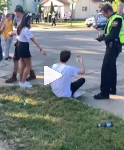 Sean describing what happened in video