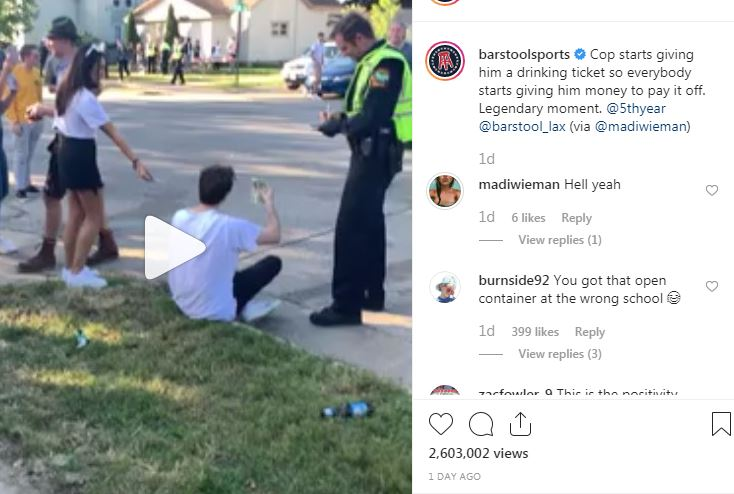 The Bar Stool Sports video dude ...