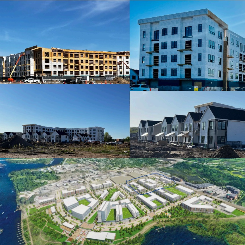 Gilman gives update La Crosse's 65-acre, $300-million River Point development