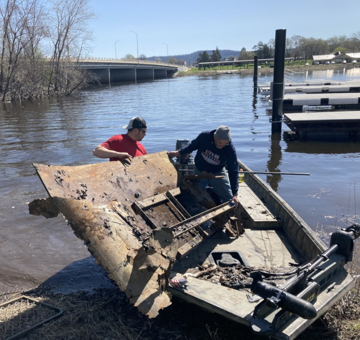 Cleaning La Crosse's wetlands, universal internet, and Gov. Evers riding a cement roller