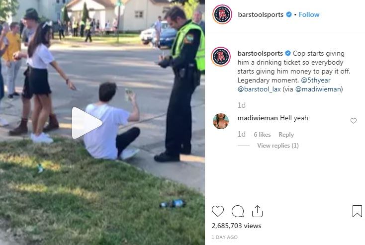 Madi on Bar Stool video