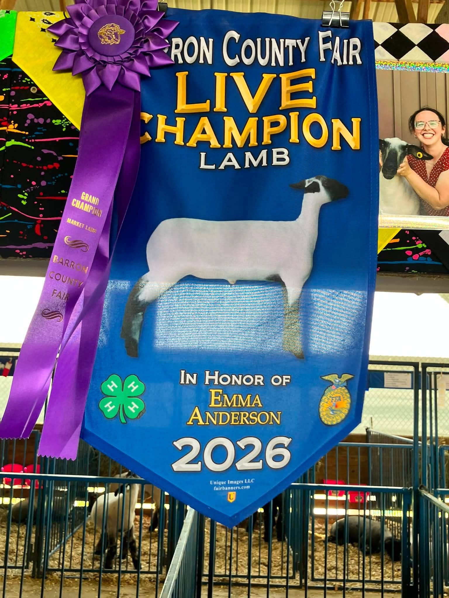 Barron Fair Champ Lambs, Fertilizer news, Dr Sandy Stuttgen, Jerry Clark episode artwork