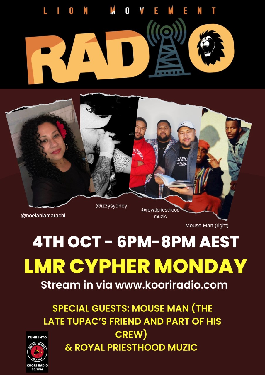 Lion Movement Radio show Cypher